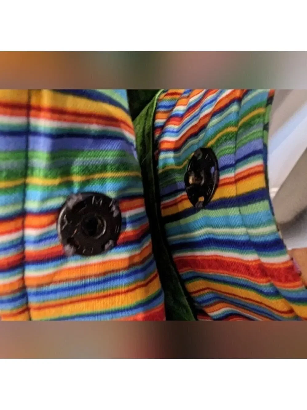 Psychedelic handmade colorful shoulder bag - CA